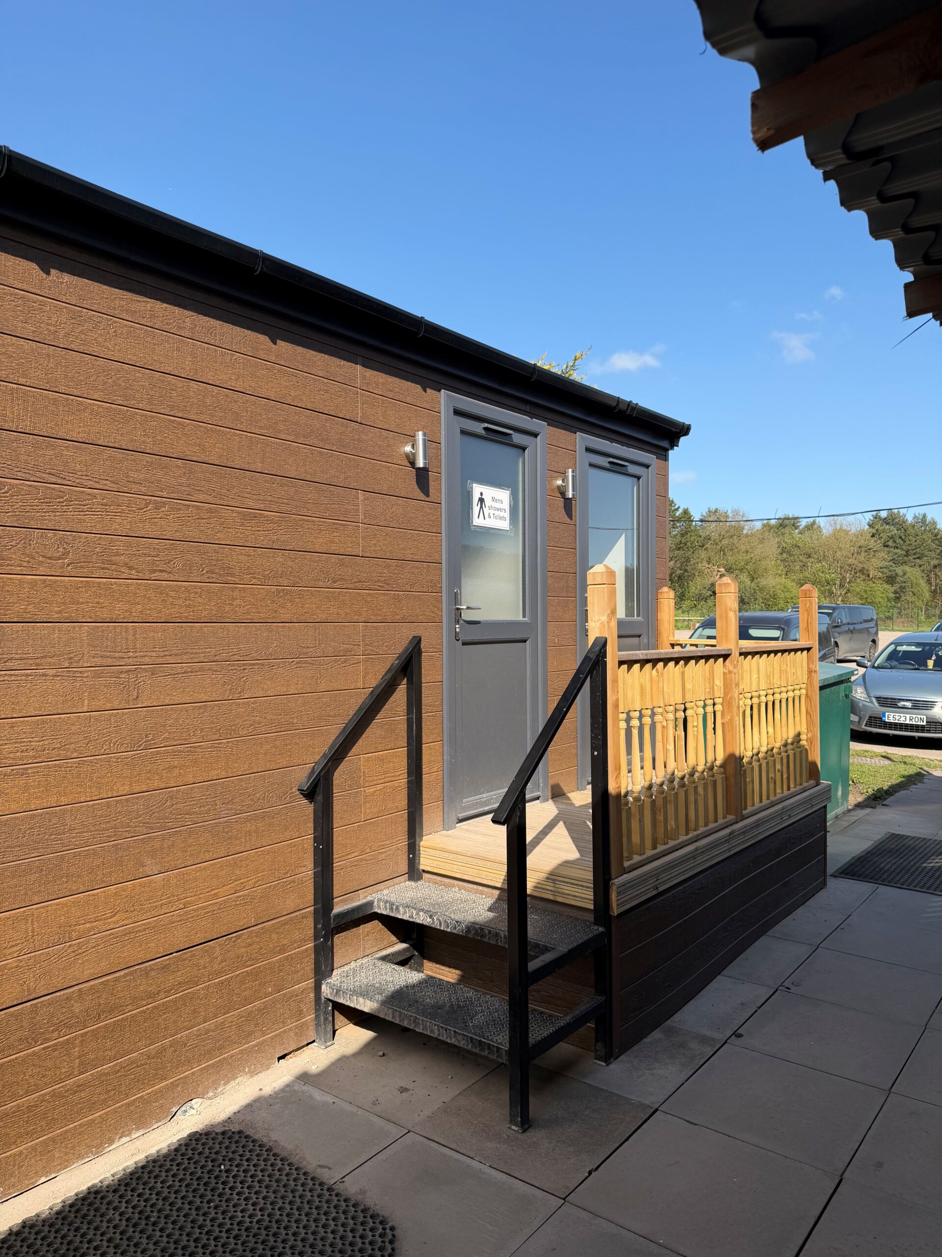 Standeford Lorry Park bespoke male and female toilet and shower block - image 2 | Arkem Leisure Ltd Standeford Lorry Park bespoke male and female toilet and shower block - image 2